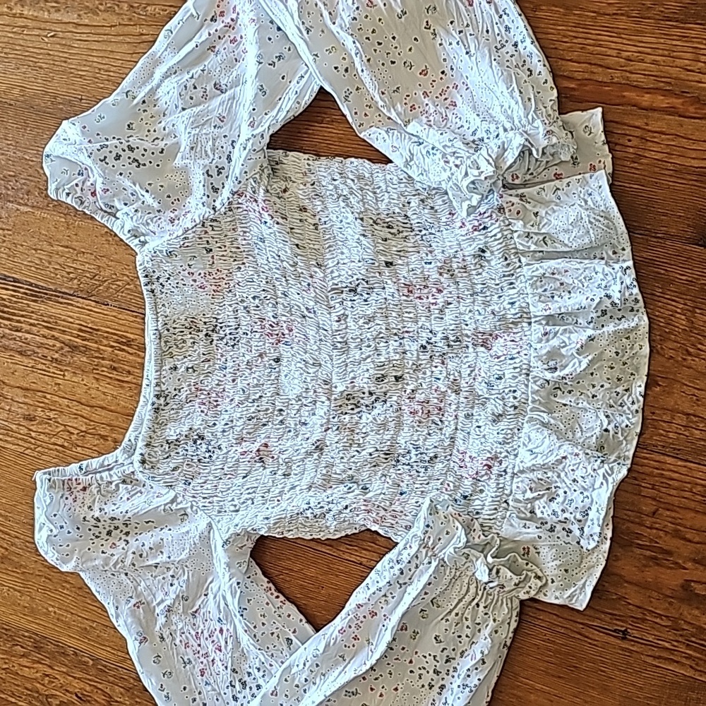 Girla dressy fitted top
